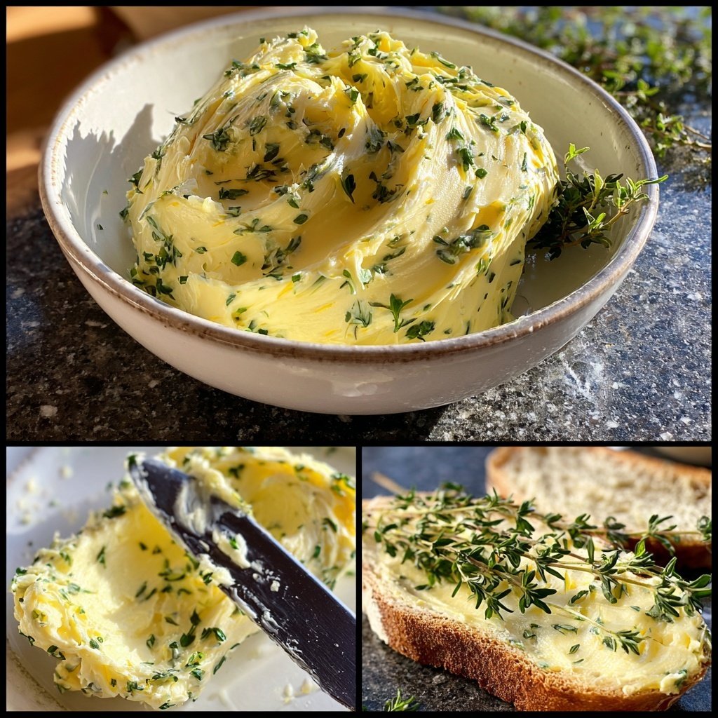Kräuterbutter Mit Thymian
