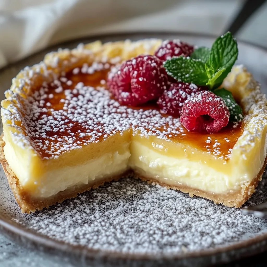 Griechische Pudding-Tarte