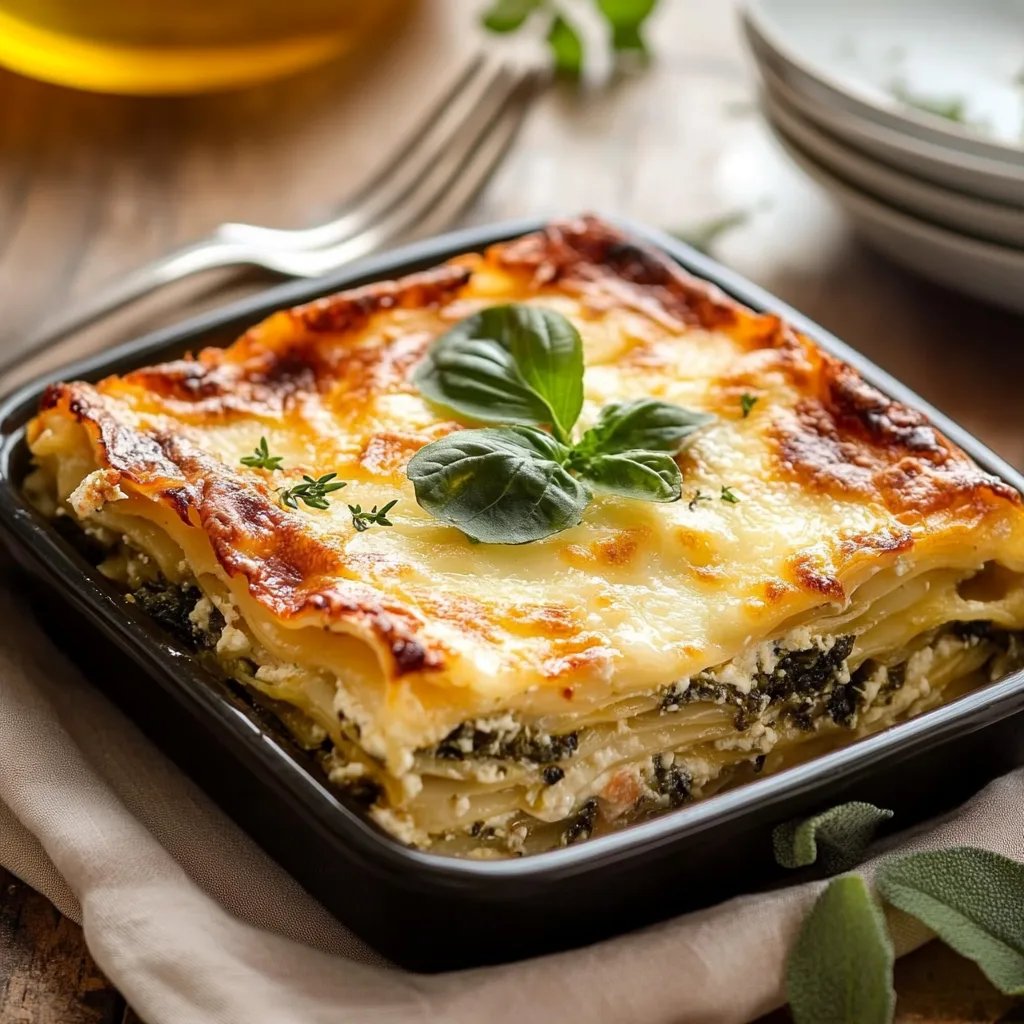 Lasagne mit Grünkohl