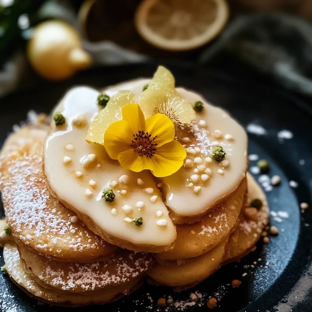 Zitronenplätzchen ohne Zucker