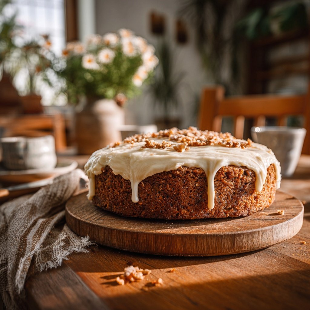 Karottenkuchen Mit Mandel Mehl