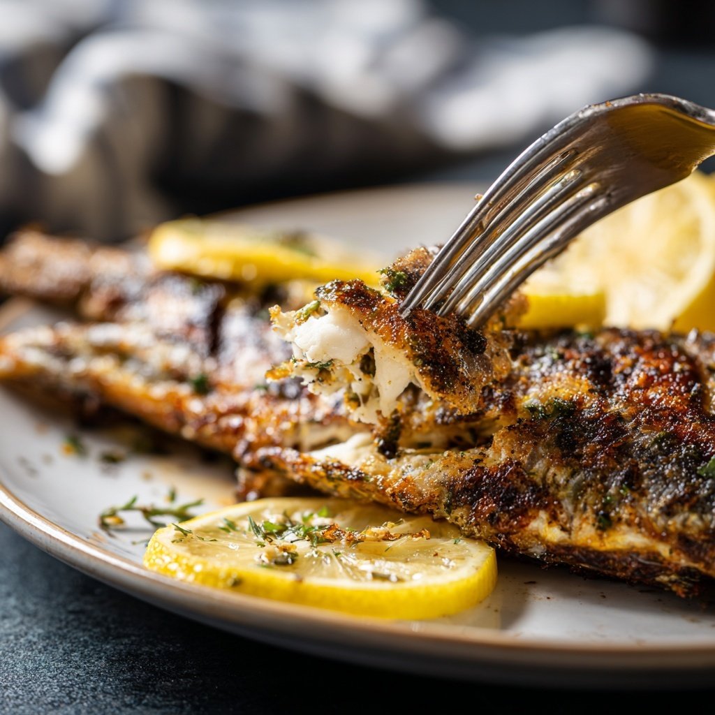 Gesund & Leicht Zitronen-Gegrillter Fisch