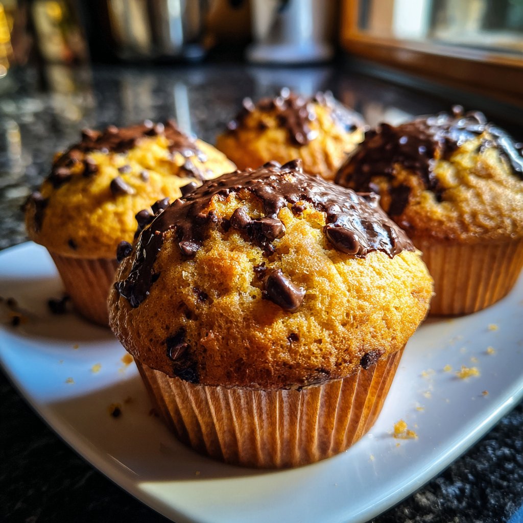 Muffins mit Schokotropfen