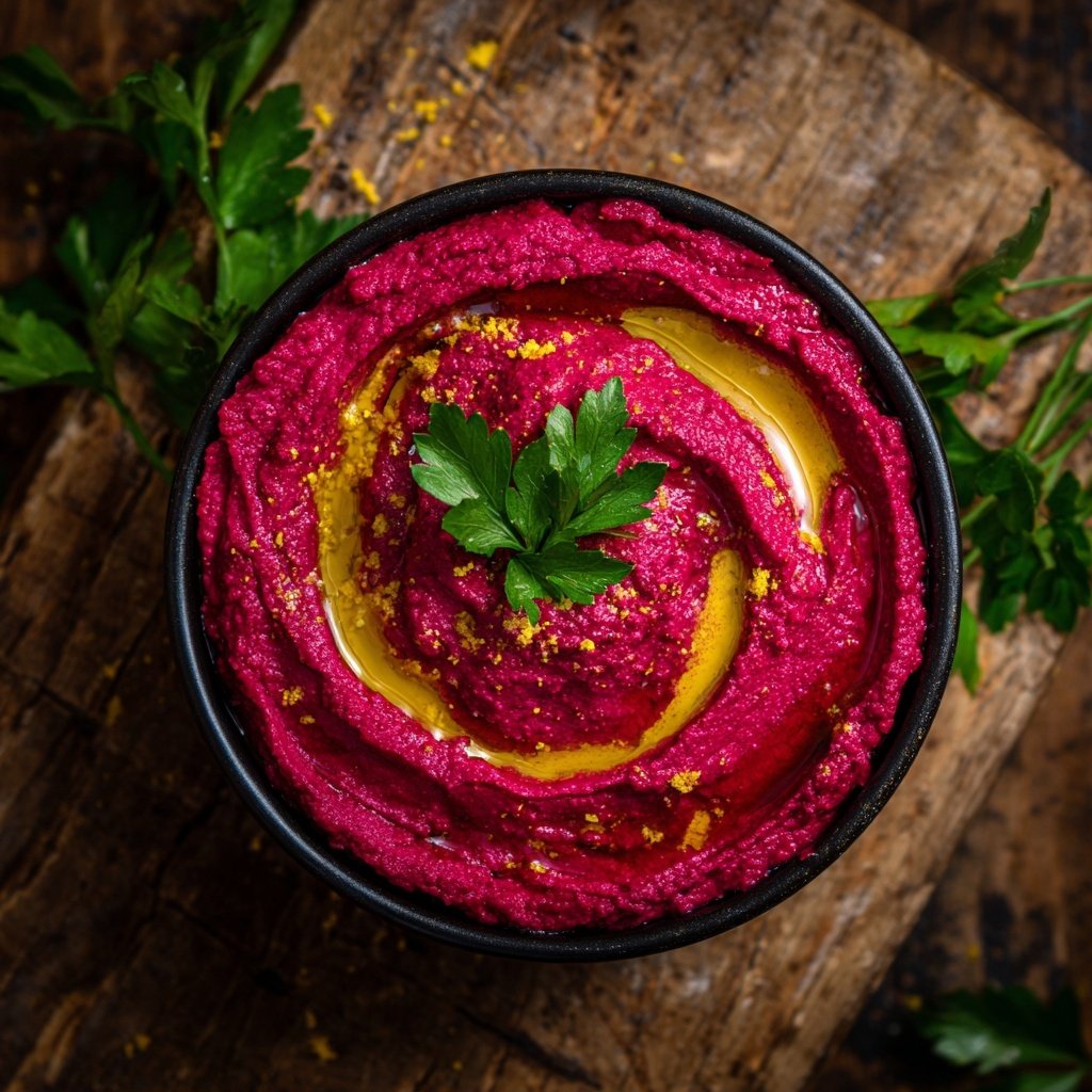 Hummus mit Rote Bete