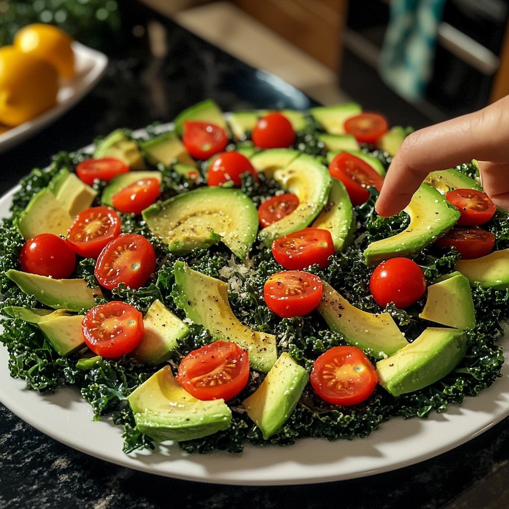 Wholesome Kale Delight – Frischer Salatgenuss